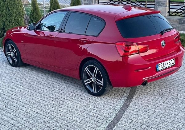 BMW Seria 1 cena 63500 przebieg: 88000, rok produkcji 2016 z Cieszyn małe 172